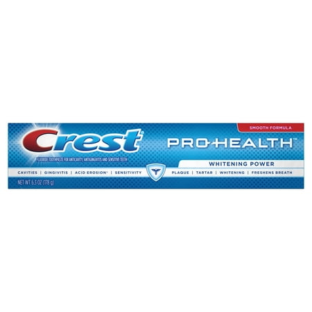 crest pro health whitening power toothpaste 6 3 oz walmart com
