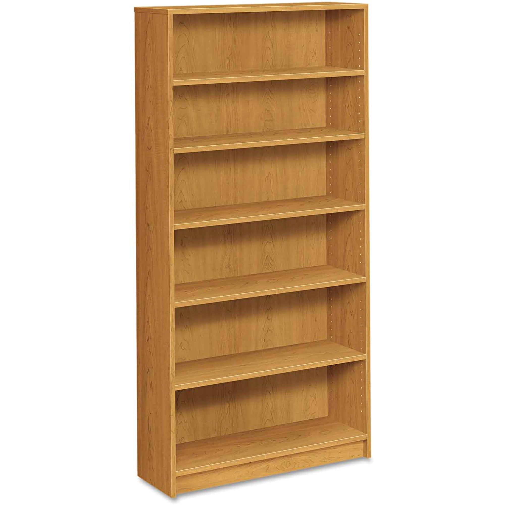 HON 1870 Series Bookcase, Six-Shelf, Harvest