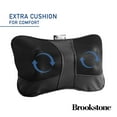 thumbnail image 6 of Brookstone Shiatsu Neck & Lumbar Massage Pillow, 6 Massage Nodes, 6 of 7