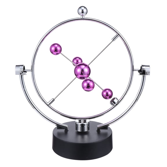 Tineasur Perpetual Motion Instrument Desktop Toy with Celestial Model Design for Home Decoration Assorted Color
