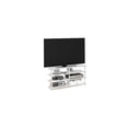 thumbnail image 4 of Coastal Cool Easy Assembly 4-Tier Corner TV Stand White White Fits TV up to 55 Inches Dimensions 15.67D x 47.24W x 23.11H Inches, 4 of 6