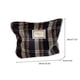 thumbnail image 2 of Bolsa de embrague Lona Maquillaje Monedero Cremallera Estuche para lápices Linda de almacenamiento a cuadros JShteea Para Estrenar, 2 of 7