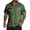 Green, variant on USA 250th Anniversary Hawaiian Shirt for Men 4th Of July American Flag Printed Hawaiian Shirts Short Sleeve Button Down Patriotic Tops USA Independence Celebration Holiday Shirts White L