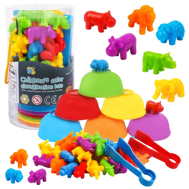 Juguetes De Contar Juego De Combinaciones Para Niños Con Tazones De Clasificación Aprendizaje Preescolar Actividades Educativas Juguetes Clasificación De Colores Y Juego Sensorial Juguetes Montessori