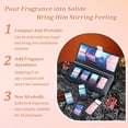thumbnail image 4 of Solid Perfume, Portable Solid Balm, Light Fragrance Long Lasting Fragrance Balm, Romantic Fragrance Solid Balm Set, 4 of 5