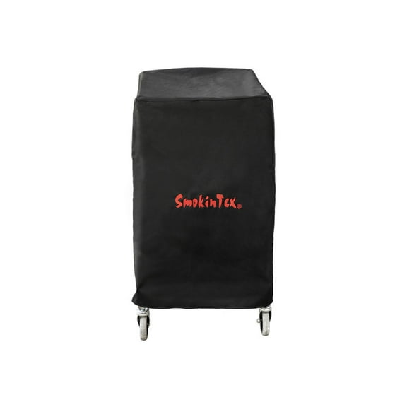 SmokinTex Premium Cover for 1500-CXLD Electric Smoker – Heavy-Duty All-Weather Black Polyester Cover with 5-Year Warranty