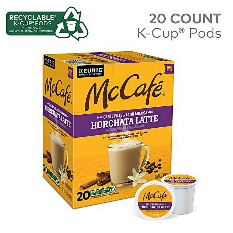 McCafÃ© Latin America Horchata Latte, Single Serve K-Cup Coffee
