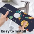 thumbnail image 6 of Kdxio Space Pattern Non-Slip Diatom Mud Faucet Drain Pad,Self Absorbent Mat for Kitchen Sink for Variety Kitchen & Bathroom Countertops, 6 of 7
