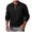 A-Black, variant on 1/4 Zip Sweatshirts Mens,Men Kangaroos Printed Half Zip Sweat Shirts Polos Shirts Pullover Vintage Long Sleeve Tops Stand Collar Sweaters for Fall Winter(A-Black,2XL)