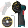 thumbnail image 1 of Graflsoa 3-Inch Cordless Angle Grinder - Multi-Functional Handheld Cutting Tool with Dustproof Design, Brushless Motor, and Versatile Polishing & Grinding Capabilities (Bare Tool), 1 of 6