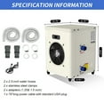 Slsy 14331 BTU Mini Swimming Pool Heat Pump for AboveGround Pools