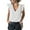 White, variant on Njoeus Women's Tank Tops 2024 Casual Summer Ruffle Sleeveless V-Neck T-Shirt Loose Tanks Elegant Tunic Blouses S-XXL