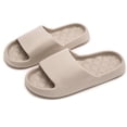 thumbnail image 3 of Rokment Couples Shower Shoes for Women Men Quick Drying Non Slip Bath Slippers Unisex Lightweight College Dorm Hotel Bathroom Slides Summer Sandals, 3 of 5