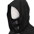 thumbnail image 6 of Medieval Hooded Cloak For Men, Renaissance Cowl Shawl Scarf, Halloween Festival Short Poncho Cape Accessories, 6 of 7
