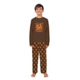 thumbnail image 4 of Howdy Turkey Family Pajamas Matching Thanksgiving, Retro Turkey Family And Dog PJs, Plus Sizes, 4 of 7