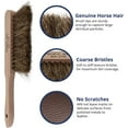 Professional Horse Hair Dust Foxtail Brush, 9 Inches for Work, Outdoor