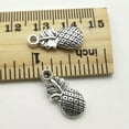 thumbnail image 3 of U8MO 8/20/50pcs Pineapple Antique Silver Charms Pendants for Jewelry Making 20*9mm-20pcs, 3 of 4