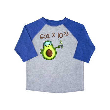 

Inktastic Avogadro s Number with Avocado Chemist Gift Toddler Boy or Toddler Girl T-Shirt