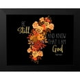 thumbnail image 2 of Allen, Kimberly 24x19 Black Modern Framed Museum Art Print Titled - Be Still Spice floral v2, 2 of 5