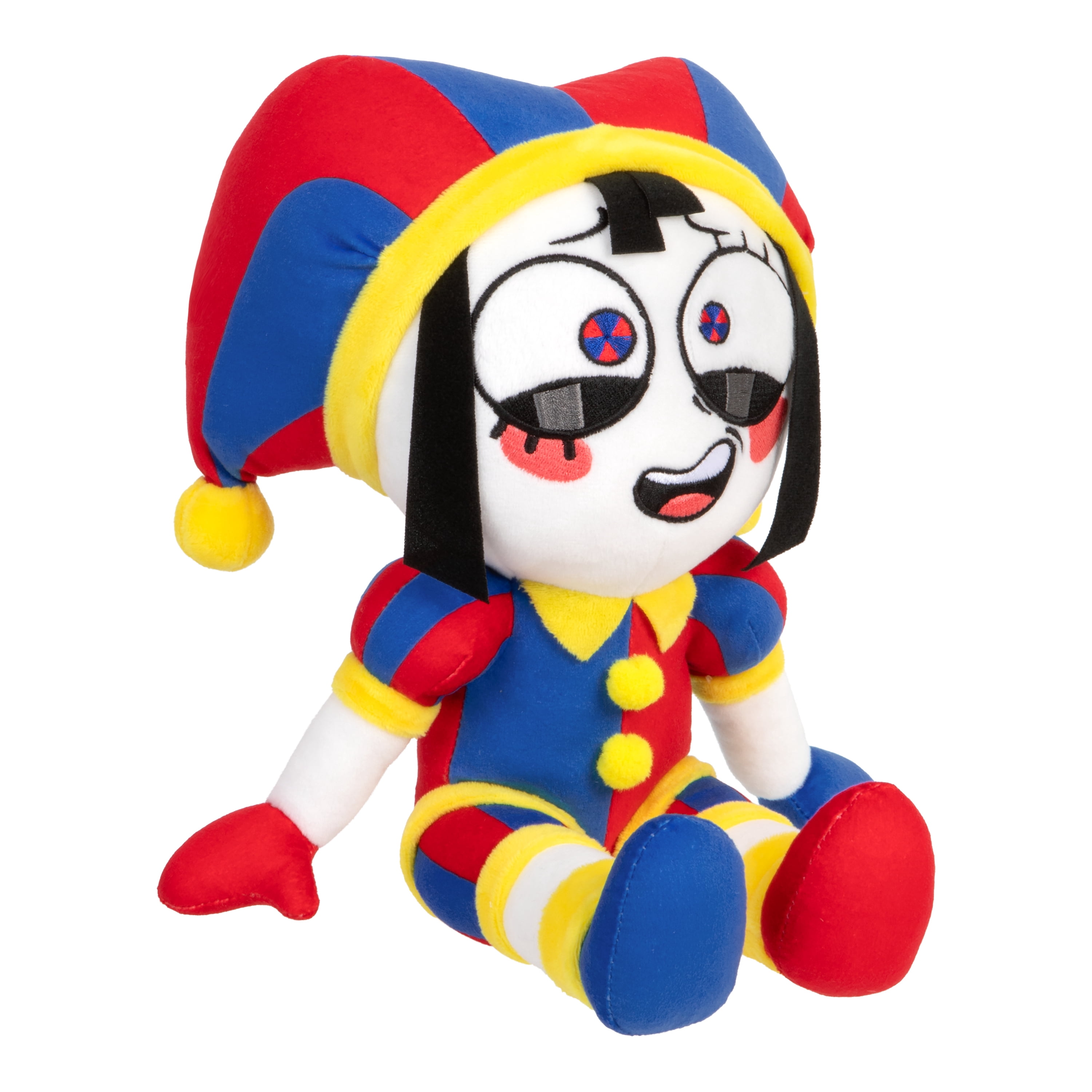 Amazing Digital Circus Talking Pomni Plush, 13 Unique Phrases, 12" Interactive Plush Figure, Ages 4+