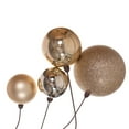 thumbnail image 4 of Vickerman 10' Champagne Assorted Finish Branch Ball Ornament Garland., 4 of 4