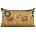 thumbnail image 1 of Vargottam Luxury, Printed Mustard Yellow CushionCovers,Decorative PillowCovers,LumbarThrow Pillowcase -24x14Inches, 1 of 6