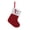 C, variant on Red Knitted Christmas Stocking Gift Bag, Wool Hosiery With Embroidered Dog Paw & Snowflake Pattern, Candy Storage Sack For Holiday Gift Packing Home Fireplace Decor