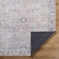 thumbnail image 4 of Mark&Day Washable Rugs, 9x12 Kearstin Traditional Tan Area Rug, Tan Charcoal Seafoam Carpet for Living Room, Bedroom or Kitchen (8'10" x 12', Machine Washable), 4 of 7