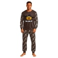 thumbnail image 2 of Playful Family Matching Halloween PJs Set, Cute Spooky Long Sleeve Sleepwear Loungewear Outfits for Family Movie Evening, 2 of 5