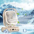 thumbnail image 1 of Fan Desktop Wall Mounted Air Circulation Usb Digital Display Fan Large Wind Dormitory Office Small, 1 of 5
