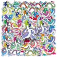 thumbnail image 1 of Pegatinas de vinilo impermeable Dragon Graffiti, 50 unidades, 1 of 2