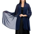 thumbnail image 1 of Chal de gasa para mujer - Talla grande, 30 colores - Perfecto para bodas, vestidos de noche, pareos de playa y viajes, 1 of 2
