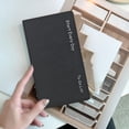 thumbnail image 5 of A6 Soft PU Leather To Do List Notebook, Mini Pocket Daily Task Planner Journal, Textured Cover Lined Notepad, Portable Compact Goal Tracking Memo Book, Stylish Daily Schedule Organizer, 5 of 6