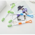 thumbnail image 1 of Tongue Scraper Green Tea Toothbrush Oral Cleaning Tongue Cleanering Fresh Breath Remove Coating Brush Random Color Workhe, 1 of 9