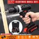 thumbnail image 1 of Taladro inalámbrico ajustable multifunción Wobythan 36V martillo destornillador eléctrico recargable 2 velocidades, 1 of 8