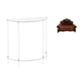 thumbnail image 1 of Mesa Auxiliar De Acrílico Para Espacios Pequeños Con Sofá Miniatura, Modelo De Silla Individual, Accesorio DIY Para Baño, Decoración Del Hogar, Sala De Estar, Micropaisaje, Regalo., 1 of 8