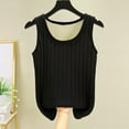 thumbnail image 4 of AherBiu Pajama Tank Tops for Women Sleeveless Comfy Undershirt Round Neck Sleepwear Camisole Tanks, 4 of 9