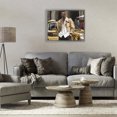 thumbnail image 3 of Stupell Industries Contemporary Classy Gilded Sportscar & Driver Gray Floating Frame Canvas Art, 21 x 17, by Franklyn Gregory, 3 of 8