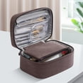 thumbnail image 1 of Soft Cosmetic Bag Waterproof Large Capacity Detachable Pouch for Women and Girls, 1 of 6