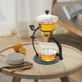 thumbnail image 6 of Modern Glass Tea Set Semi-Automatic Drip Pot for Tea Coffee, 6 of 16