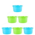 thumbnail image 4 of 6 Pcs Seau de Sable Amusant pour Enfants, Mini Seau Jouet Créatif, 4 of 7