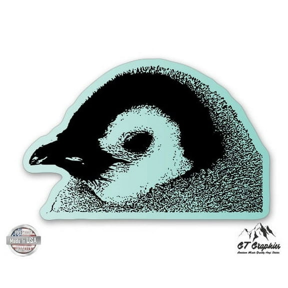 Penguin Chick - 3" Vinyl Sticker - For Car Laptop I-Pad Phone Helmet Hard Hat - Waterproof Decal