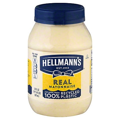 Hellmann's Real Mayonnaise, 30 oz