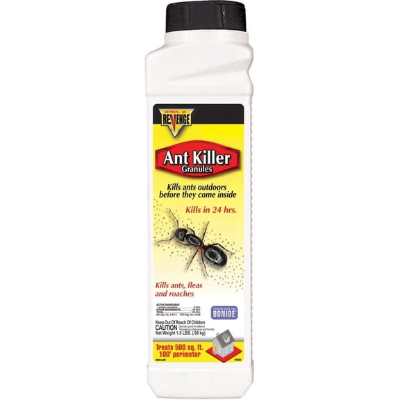 Bonide 45602 Revenge Ant Killer Granules, 1.5 lbs, Each