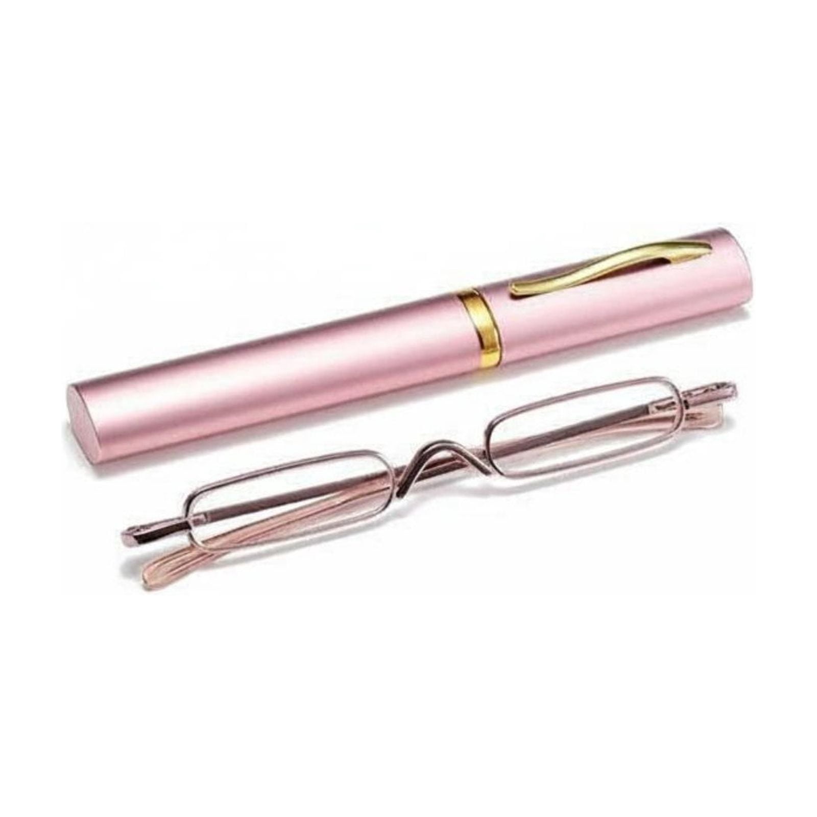 predolo Pen Reading Glasses Lightweight Pen Case Reading Glasses Crystal-Clear Lenses Compact Pocket Readers for On the Go