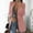 Pink, variant on Babysbule Womens Coats Clearance Women Blazers Windproof Coat Trench Coat Coats Autumn Spring Coat Blouse Jacket