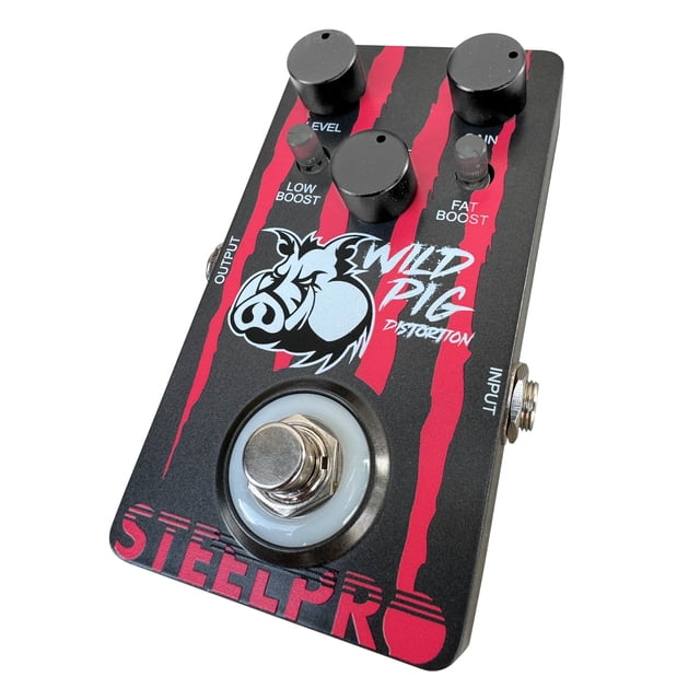Pedal Para Guitarra Steelpro Wild Pig Distortion 9v