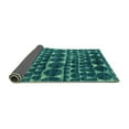 thumbnail image 2 of Ahgly Company Indoor Rectangle Abstract Turquoise Blue Modern Area Rugs, 3' x 5', 2 of 4
