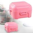 thumbnail image 2 of 4-Compartment Egg Storage Container with Protective Lid, Compact Plastic Egg Holder for Refrigerator, Stackable Kitchen Organizer for Fresh Eggs, 1 Egg Storage Box, 2 of 9