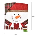 thumbnail image 3 of Cubierta de silla de comedor de Navidad Año Nuevo Lovely para Party Hotel Banquet (Old Man), 3 of 5